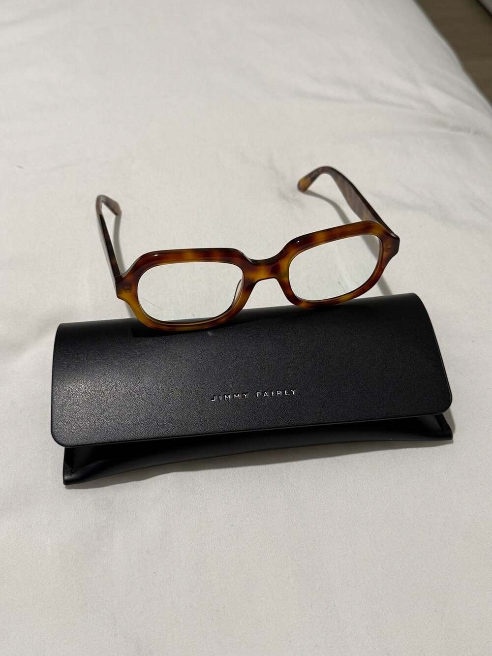 Jimmy Fairly Tortoise Shell Women’s Prescription Eyeglasses P411-E175